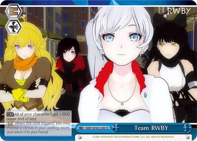 Team RWBY RWBY/WX03-098 CR