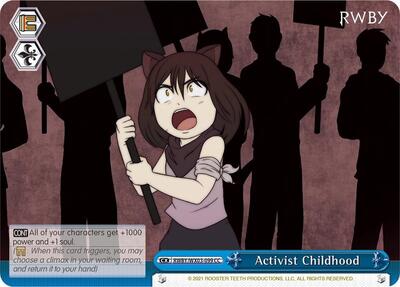Activist Childhood RWBY/WX03-099 CC