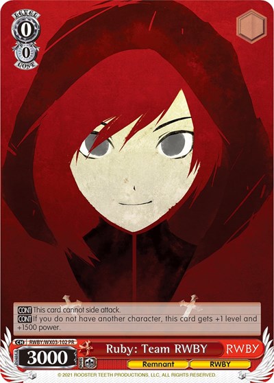 Ruby: Team RWBY RWBY/WX03-102 PR