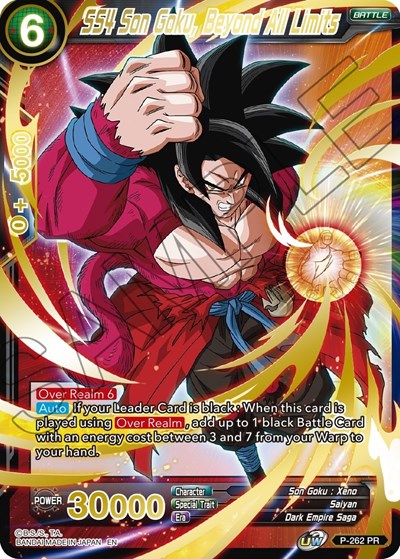 SS4 Son Goku, Beyond All Limits P-262