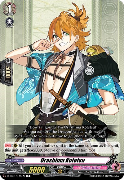 Urashima Kotetsu [D Format] D-TB01/075EN