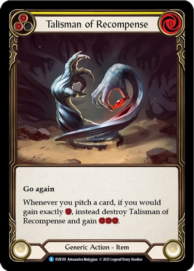 Talisman of Recompense 