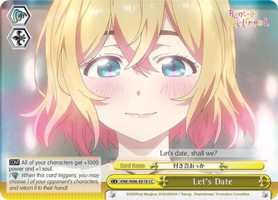 Let's Date KNK/W86-E018 CC