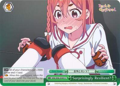 Surprisingly Resilient? KNK/W86-E048 CC
