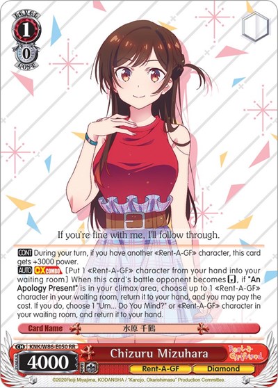 Chizuru Mizuhara KNK/W86-E050 RR