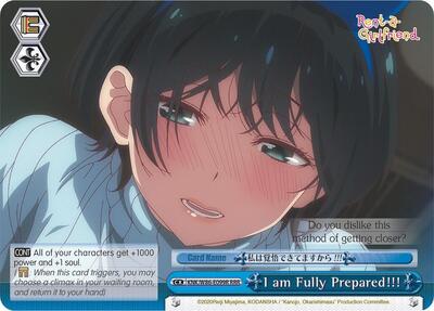 I am Fully Prepared!!! KNK/W86-E099R RRR