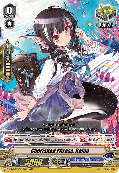Cherished Phrase, Reina [V Format] D-VS03/070EN