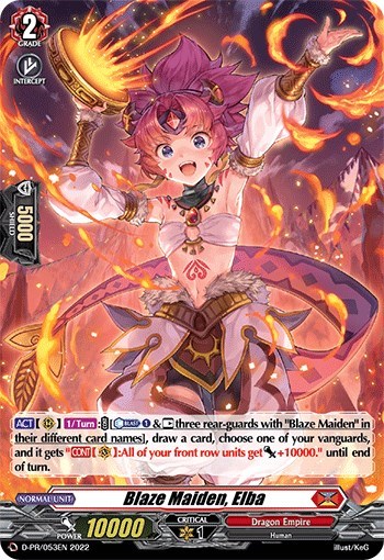 Blaze Maiden, Elba [D Format] 