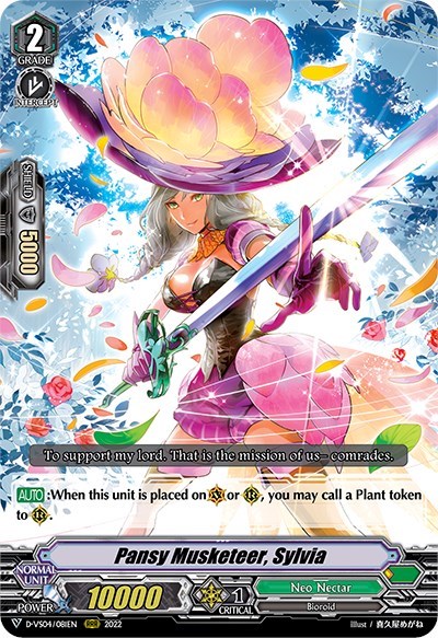 Pansy Musketeer, Sylvia [V Format] D-VS04/081EN
