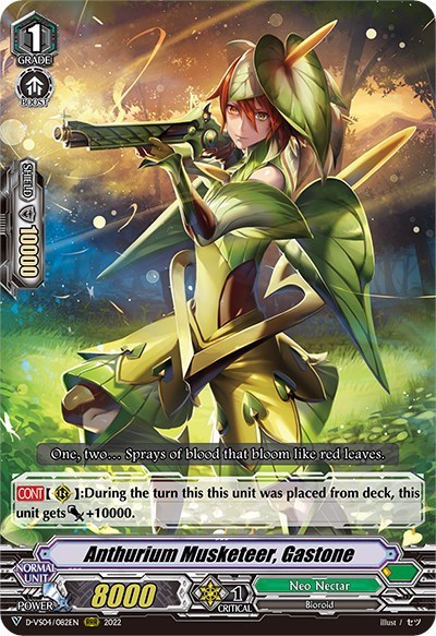 Anthurium Musketeer, Gastone [V Format] D-VS04/082EN