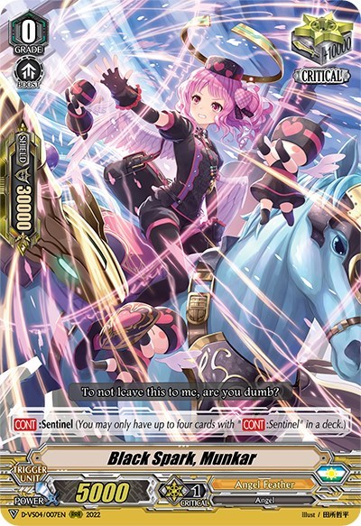 Black Spark, Munkar [V Format] D-VS04/007EN
