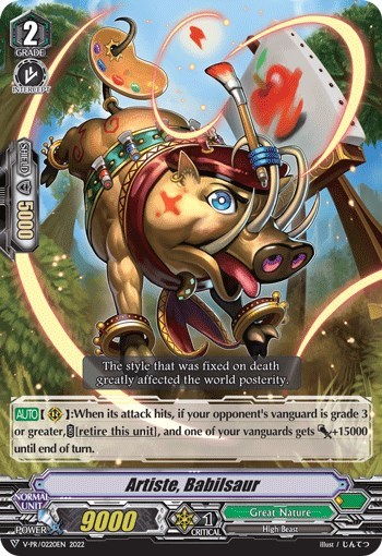 Artiste, Babilsaur [V Format] V-PR/0217EN