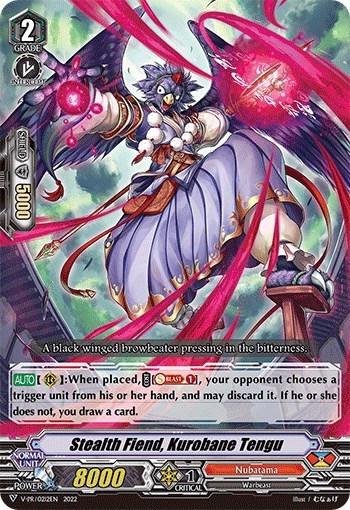 Stealth Fiend, Kurobane Tengu [V Format] V-PR/0212EN