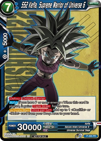 SS2 Kefla, Supreme Warrior of Universe 6