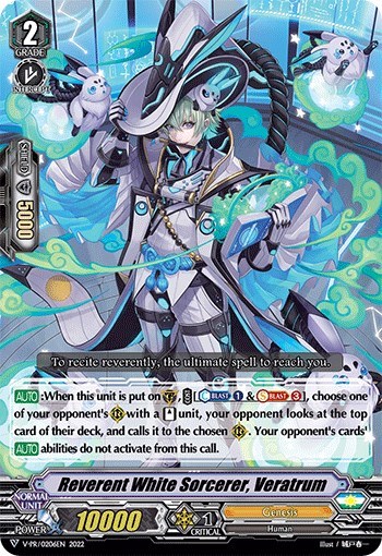 Reverent White Sorcerer, Veratrum [V Format] V-PR/0206EN