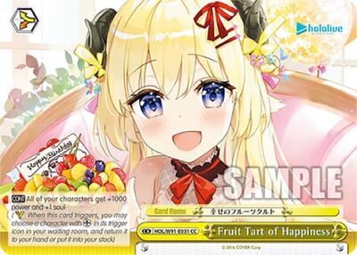 Fruit Tart of Happiness HOL/W91-E031 CC