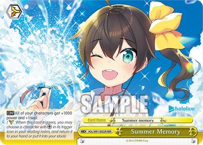 Summer Memory HOL/W91-E032R RRR