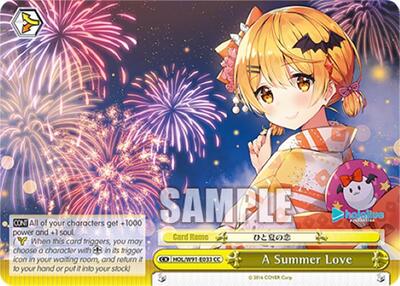 A Summer Love HOL/W91-E033 CC