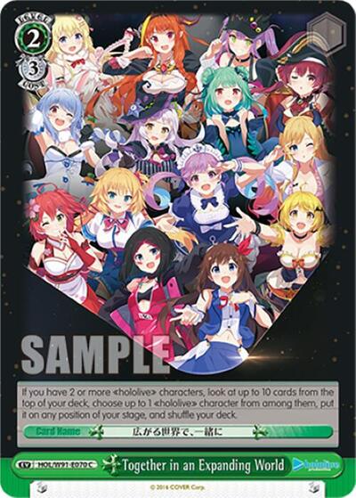 Together in an Expanding World HOL/W91-E070 C
