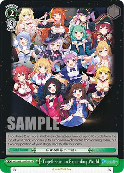 Together in an Expanding World HOL/W91-E070S SR