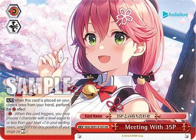 Meeting With 35P HOL/W91-E107 CR