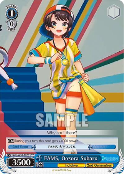 FAMS, Oozora Subaru HOL/W91-TE051 TD