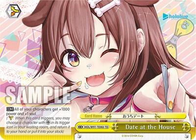 Date at the House HOL/W91-TE065 TD