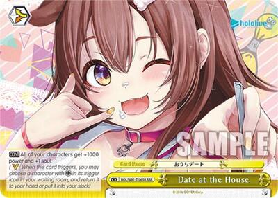 Date at the House HOL/W91-TE065R RRR