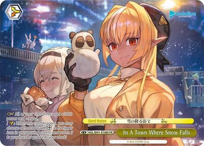 In A Town Where Snow Falls HOL/W91-E148S PR