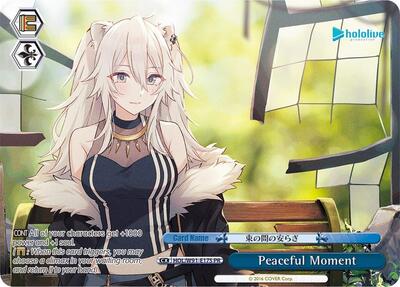 Peaceful Moment HOL/W91-E175 PR