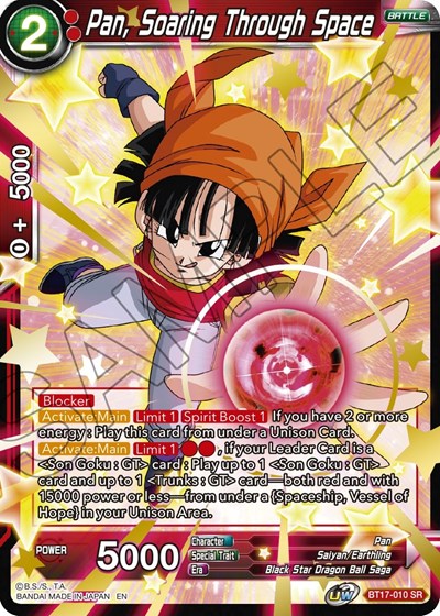 Pan, Soaring Through Space BT17-010