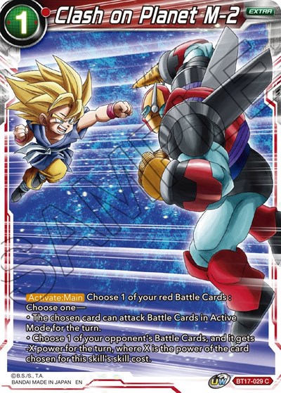 Clash on Planet M-2 BT17-029