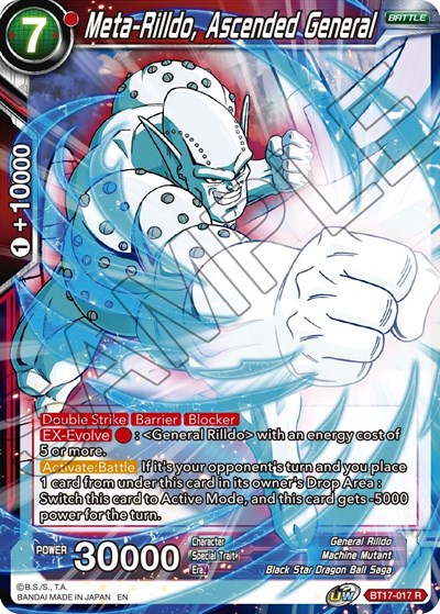 Meta-Rilldo, Ascended General BT17-017