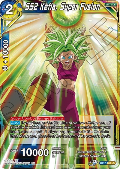 SS2 Kefla, Super Fusion BT17-133