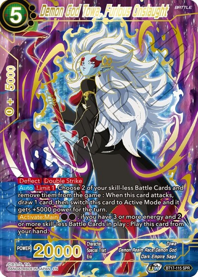 Demon God Towa, Furious Onslaught BT17-115