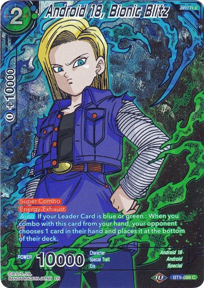 Android 18, Bionic Blitz BT9-099