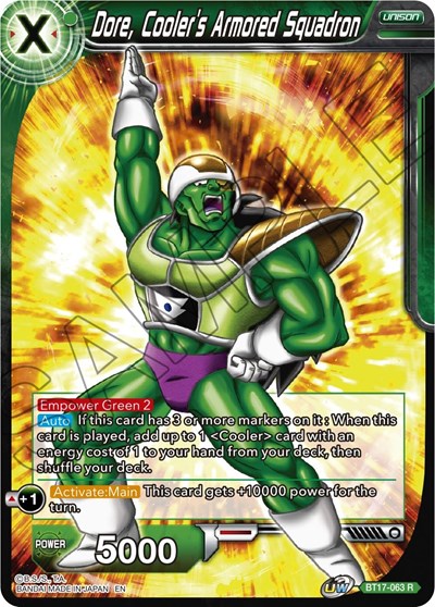 Dore, Cooler's Armored Squadron BT17-063