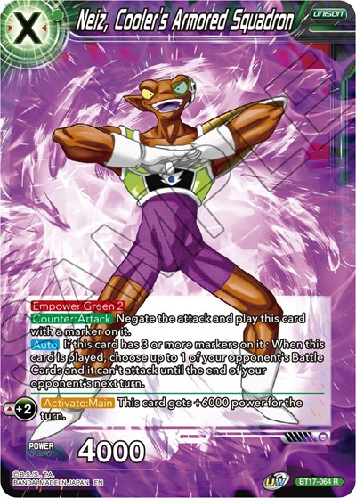 Neiz, Cooler's Armored Squadron BT17-064