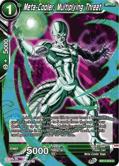 Meta-Cooler, Multiplying Threat BT17-072