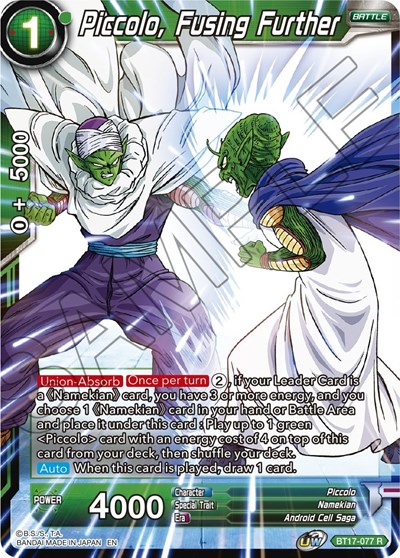 Piccolo, Fusing Further BT17-077