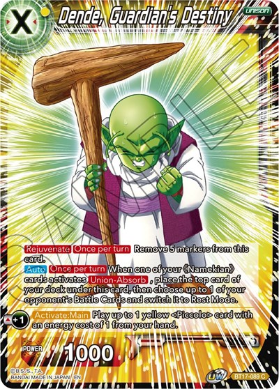 Dende, Guardian's Destiny BT17-089