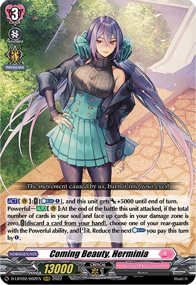 Coming Beauty, Herminia [D Format] D-LBT02/002EN