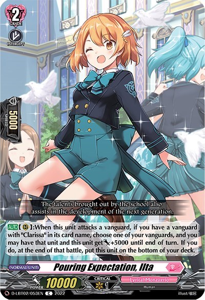 Pouring Expectation, Ilta [D Format] D-LBT02/053EN