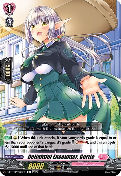 Delightful Encounter, Gertie [D Format] D-LBT02/063EN