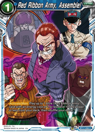 Red Ribbon Army, Assemble! BT17-056