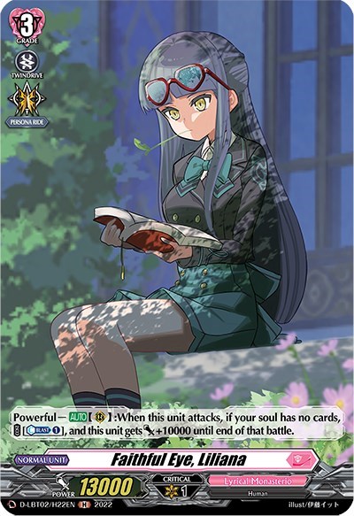 Faithful Eye, Liliana [D Format] D-LBT02/H22EN
