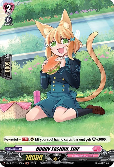 Happy Tasting, Tigr [D Format] D-LBT02/H30EN