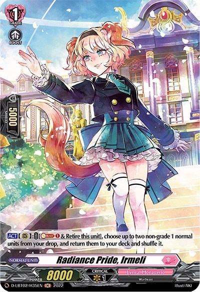 Radiance Pride, Irmeli [D Format] D-LBT02/H35EN