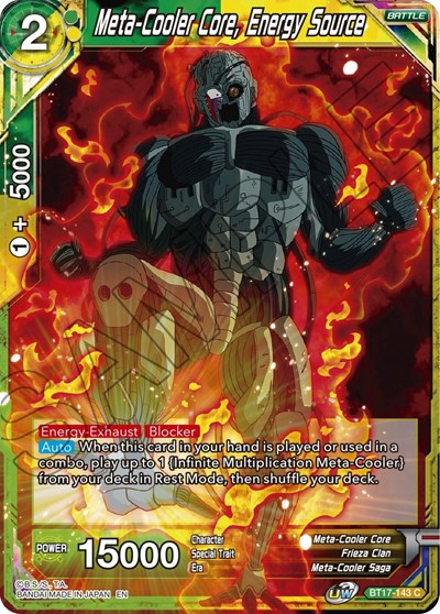 Meta-Cooler Core, Energy Source BT17-143