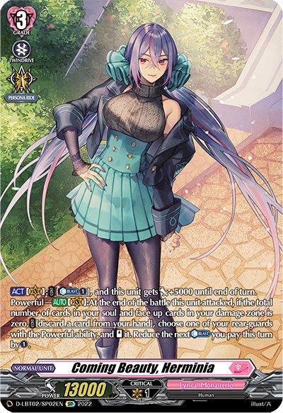 Coming Beauty, Herminia [D Format] D-LBT02/SP02EN